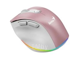 Компьютерная мышь Genius Ergo 9000S Pro розовый