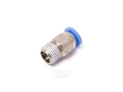 Фитинг для пластиковых трубок 10мм с наружной резьбой 1/4" Partner PA-SPC10-02