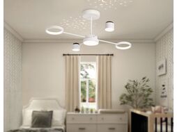 Потолочный светильник Ambrella FL51631/4+1 WH