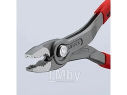 Клещи захватные TwinGrip, 4 - 22 мм, L-200 мм, обливные рукоятки, SB KNIPEX 8201200SB