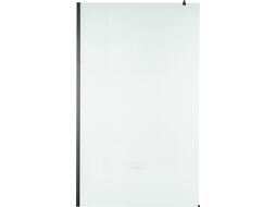 Душевая стенка Saniteco Walk-In SN-W8MB120 (120x200, матовое стекло, черный профиль)