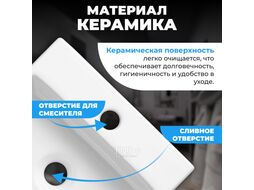 Умывальник Saniteco AT016