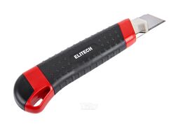 Нож выдвижной 25 мм (строительный) ELITECH 207180
