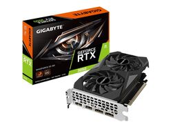 Видеокарта GeForce RTX 3050, 6Gb GDDR6 96bit, Gigabyte GV-N3050WF2OC-6GD, RTL