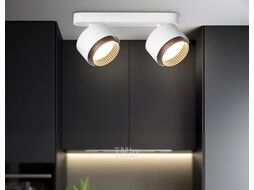 Спот Ambrella TN71285/2 WH/BK (белый/черный)