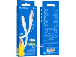Кабель Borofone BX88 Type-C to Type-C (1м, белый)