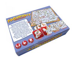 Настольная игра Нескучные игры Лабиринт Новогодний / 8587