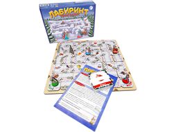 Настольная игра Нескучные игры Лабиринт Новогодний / 8587