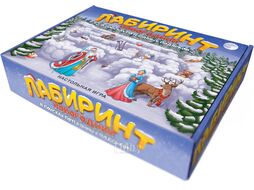 Настольная игра Нескучные игры Лабиринт Новогодний / 8587