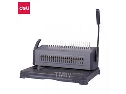 Перфобиндер Deli Plastic Binder 3874 (на пласт. пружину, до 425 лст., перф до 18 лст., регулировка отступа, отключаемые пуансоны)