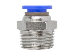 Фитинг для пластиковых трубок 8мм с наружной резьбой 3/8" Rock FORCE SPC08-03