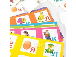Лото пластиковое 36 фишек Азбука Рыжий кот ИН-8080
