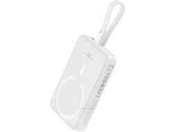 Портативное зарядное устройство Baseus Magnetic Mini 10000mAh / 663200555C (белый)