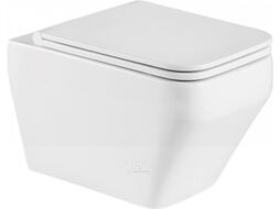 Унитаз подвесной с инсталляцией WeltWasser Amberg 497 ST + Hofbach 041 GL-WT + Amberg RD-WT