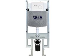 Унитаз подвесной с инсталляцией WeltWasser Amberg 497 ST + Hofbach 041 GL-WT + Amberg RD-WT