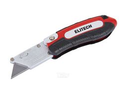 Нож складной 19 мм (строительный) ELITECH 207183