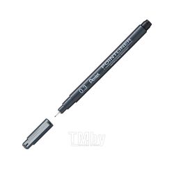 Ручка капиллярная "Pointliner" 0.03 мм, черный Pentel S20P-03A