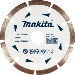 Алмазный круг 125х22,23 мм (бетон / мрамор / "Эконом") MAKITA D-52766