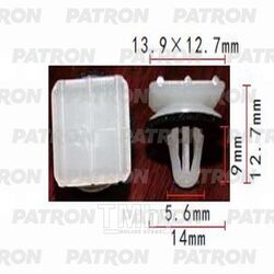 Клипса пластмассовая Acura,Honda применяемость: кузов - пороги PATRON P37-0955