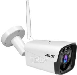 Камера видеонаблюдения HWB-4301A GINZZU WiFi 3Mp, 3.6mm,IR 30м,IP66,мет. Для компл HK-4201W,4401W, 4202W, 8401W.