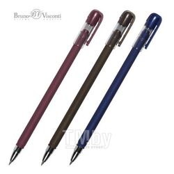 Ручка шариковая "FirstWrite. Original", 0,5мм, синяя, корпус ассорти Bruno Visconti 20-0242