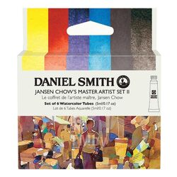 Набор акварели Daniel Smith Jansen Chows Master Artist Set II, 6 цветов, тубы