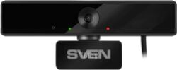 Веб-камера SVEN IC-995 , (2 МП, 30 к/с, Full HD, автофокус, блист), Black