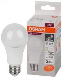 Лампа светодиодная А125 13Вт Е27 3000К 4058075579095 LED Value OSRAM