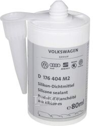 Герметик 70мл - силиконовый прокладочный для масляного поддона, серый VAG D176404M2