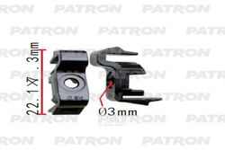 Клипса пластмассовая Honda Применяемость: Клипса крепления фары PATRON P37-2287