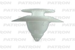 Клипса пластмассовая Ford KA применяемость: Зажим бокового молдинга PATRON P37-2497T