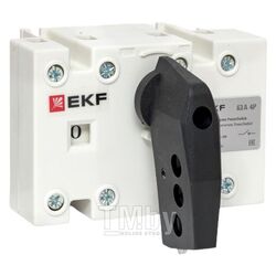 Рубильник-выключатель 63A 4P c рукояткой управления для прямой установки PowerSwitch EKF psds-63-4