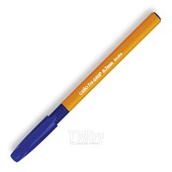 Ручка шарик. "Tri-GRIP" 0,7 мм, пласт., желтый, стерж. синий Cello 0748/TRIG-21B