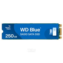 SSD накопитель Western Digital Blue SA510 500Gb M2.2280 SATA III WDS500G3B0B