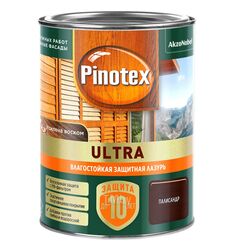 Лазурь влагостойкая Pinotex Ultra Палисандр 0,9л