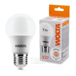 Лампа светодиодная WOLTA A55 7Вт Е27 4000К 25S55BL7E27