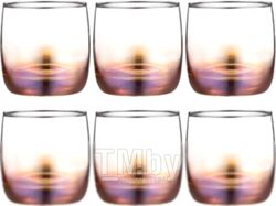 Набор стаканов Glasstar Карамельный омбре-3 RNKO_9369_3 (6шт)
