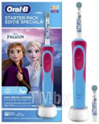 Электрическая зубная щетка Oral-B Vitality D100 Kids Frozen Start Pac