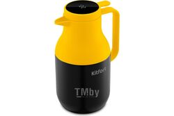 Термос Kitfort КТ-1240-3 черно-желтый
