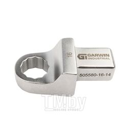 Насадка для динамометрического ключа накидная 16 мм с посадочным квадратом 14*18 GARWIN INDUSTRIAL 505580-16-14