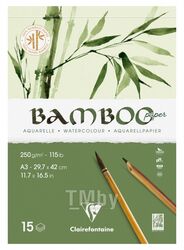 Блок-склейка "Bamboo" А3, 250г/м2, 15л. Clairefontaine 975920C