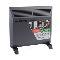 Конвектор электрический PT-C 10 X, 1000 Вт., Х-образный монолитный нагревательный элемент Patriot 633307302