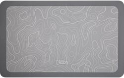 Коврик влаговпитывающий, 50х80 см, серия DIATOMITE, grey abstract, PERFECTO LINEA