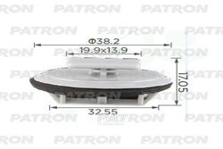 Клипса пластмассовая Mazda применяемость: молдинги PATRON P37-0470A
