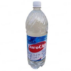 Вода дистиллированная 1,5 л H2O EUROCAR