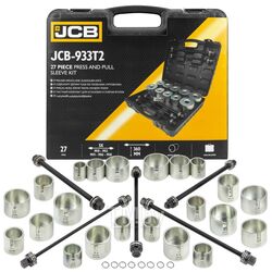 Набор инструментов для замены сайлентблоков, втулок и подшипников 27пр. JCB JCB-933T2