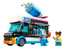 Конструктор LEGO City Фургон для шейков Пингвин (60384) (материал: пластик, рекомендуемый возраст от 5 лет, 194 детали)