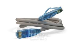 Патч-корд Hyperline PC-LPM-UTP-RJ45-RJ45-C6-0.5M-LSZH-GY PC-LPM-UTP-RJ45-RJ45-C6-0.5M UTP RJ-45 вил.-вилка RJ-45 кат.6 0.5м серый LSZH 24AWG