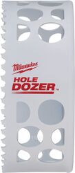 Коронка Hole Dozer 117мм (пильная, рабочий диаметр: 117 мм, обрабатываемый материал: металл (алюминий, чугун, сталь), дерево (МДФ), пластик (ПВХ), гипсокартон, сэндвич-панель, рабочая длина: 41 мм) MILWAUKEE 49560239