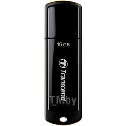 Накопитель USB Transcend JetFlash 700 16GB TS16GJF700 Black (USB3.0, чтение: 70 Мб/с, запись: 20 Мб/с, 20x70x9 мм)